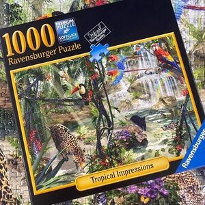 Ravensburger 1000 piece puzzle 'Tropical Impressions' jungle 2011 complete